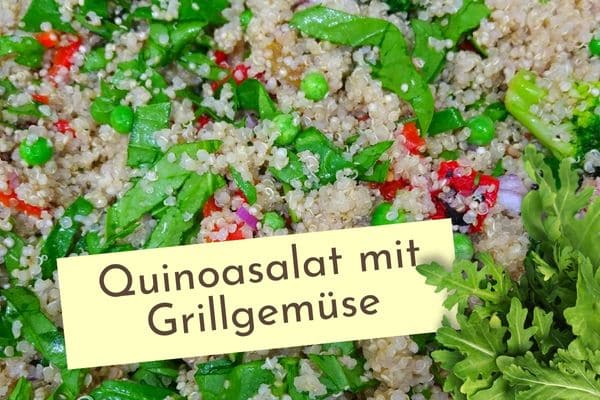 Quinoasalat mit Grillgemüse