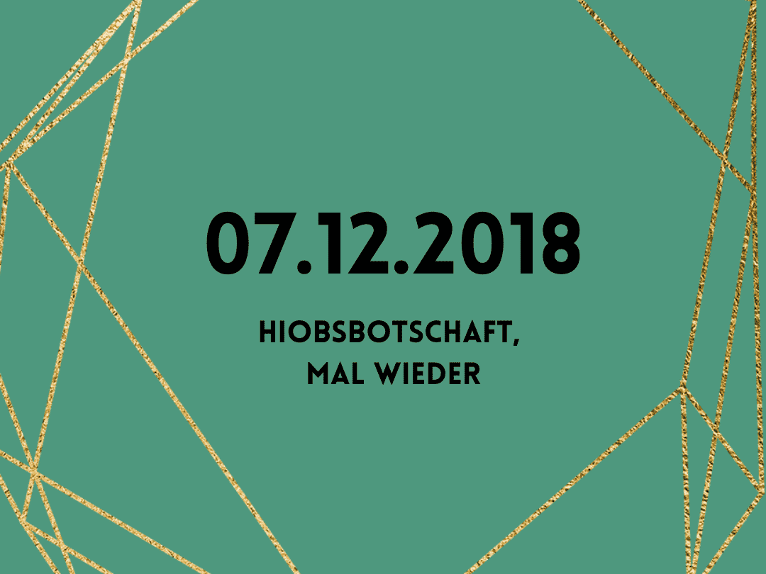 07.12.2018 – 12 Grad – Tag 150