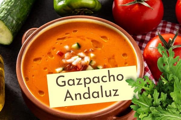 Einfache Gazpacho