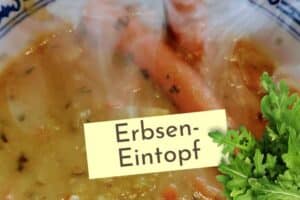 klassischer Erbseneintopf ohne Speck