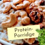 Porridge mit Skyr und Leinsamen - voller Protein