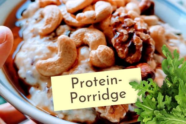 Porridge mit Skyr und Leinsamen - voller Protein
