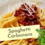 Spaghetti Carbonara ohne Sahne