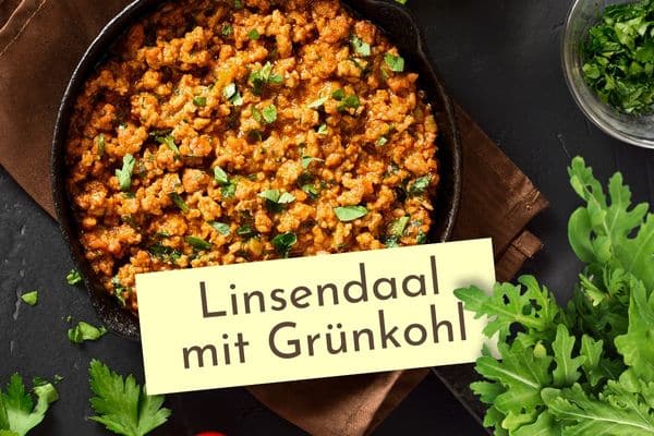 Indisches Linsencurry mit Grünkohl