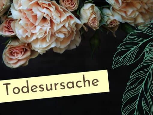 Todesursache Todesursache