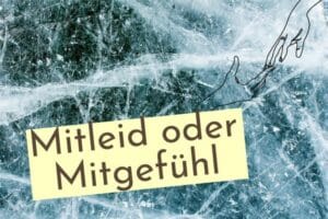 Verdienen Trauernde Mitleid oder Mitgefühl und wo liegt der Unterschied? Wie kann ich Trauernde wirklich unterstützen?