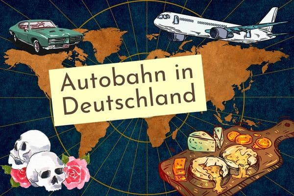 Autobahnfahrt in Deutschland