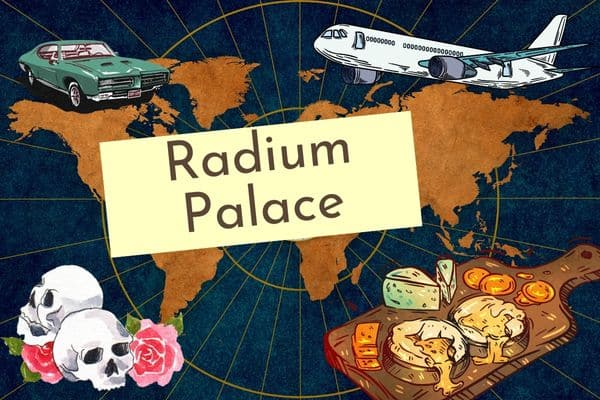 Ein Jugendstilpalast mit morbidem Charme, gruselige Historie des Radium
