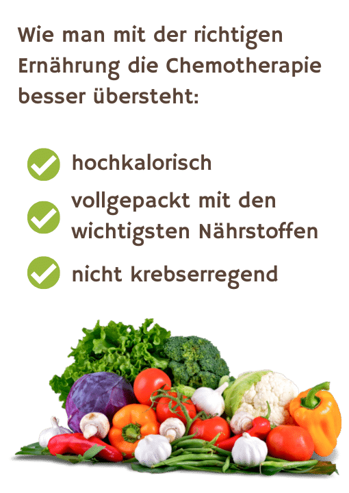 Was ist die richtige Ernährung bei einer Chemotherapie?