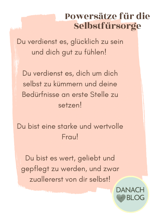 Sätze für deine Selbstfürsorge, die du täglich wiederholen solltest