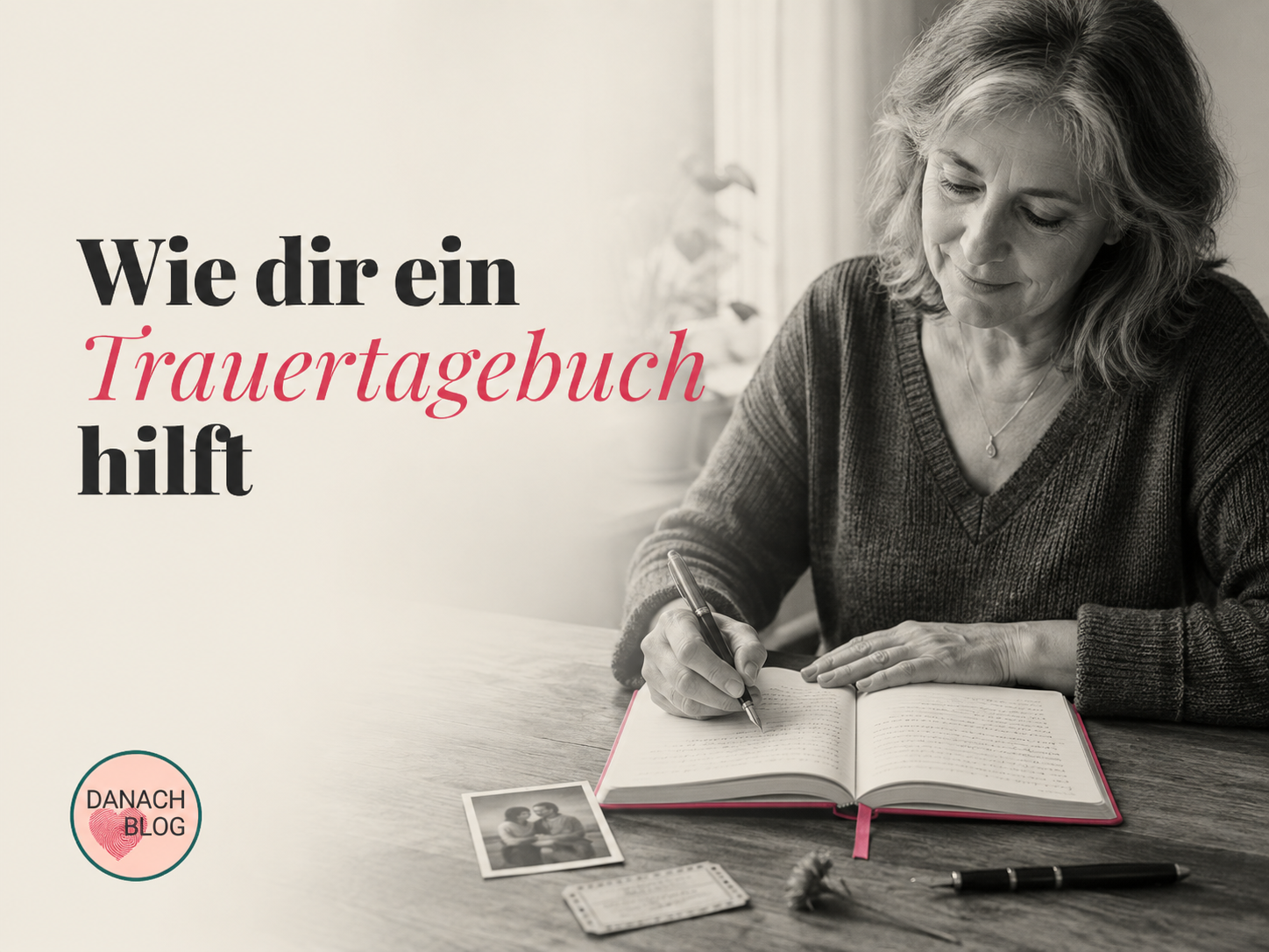 Trauertagebuch zur Trauerbewältigung