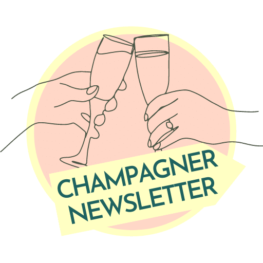Champagner Newsletter für deine Trauerbewältigung