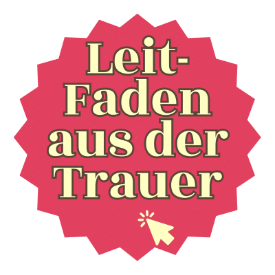Button zum Onlinekurs aus der Trauer Trauerbegleitung Partner gestorben