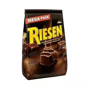 RIESEN – 1 x 900g MEGA-PACK – Bonbons mit Schokokaramell in kräftiger, dunkler Schokolade
