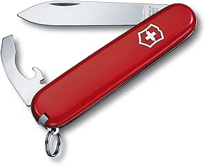 Schweizer Taschenmesser, Bantam, Swiss Army Knife, Multitool, 8 Funktionen, Klinge, Dosenöffner, Schraubendreher 5 mm