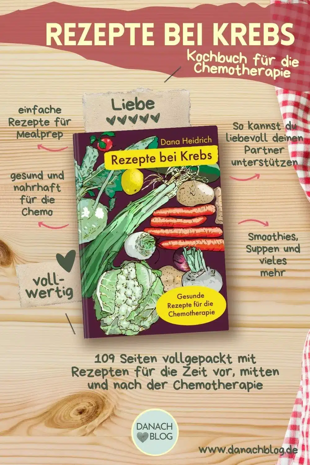 Rezepte bei Krebs und Chemotherapie Kochbuch bei Krebs vom Danachblog