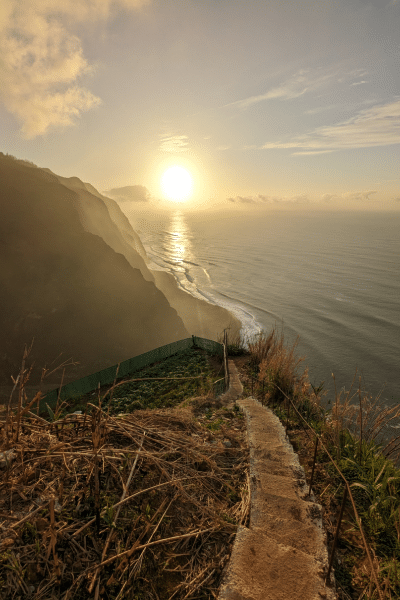 Sonnenuntergänge auf Madeira sind anders