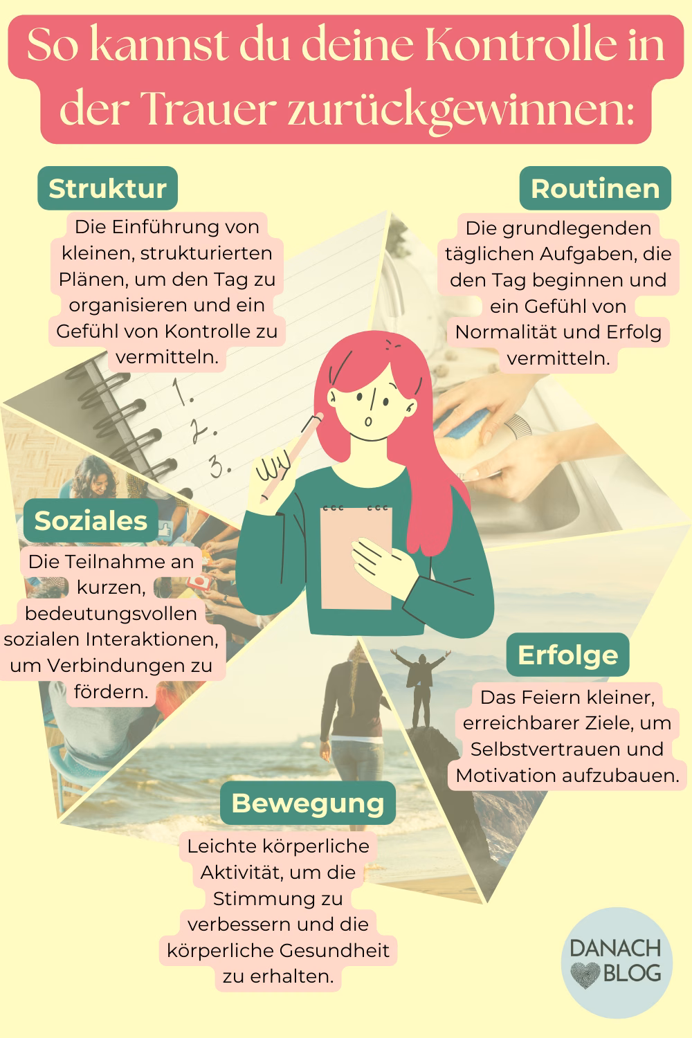 So kannst du deine Kontrolle in der Trauer zurückgewinnen und über den Verlust hinwegkommen