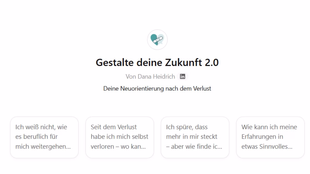 dein Chatbot für deine Zukunft