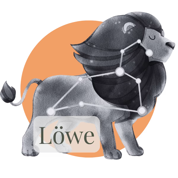 Sternzeichen Löwe in der Trauer