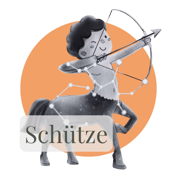 Sternzeichen Schütze in der Trauer